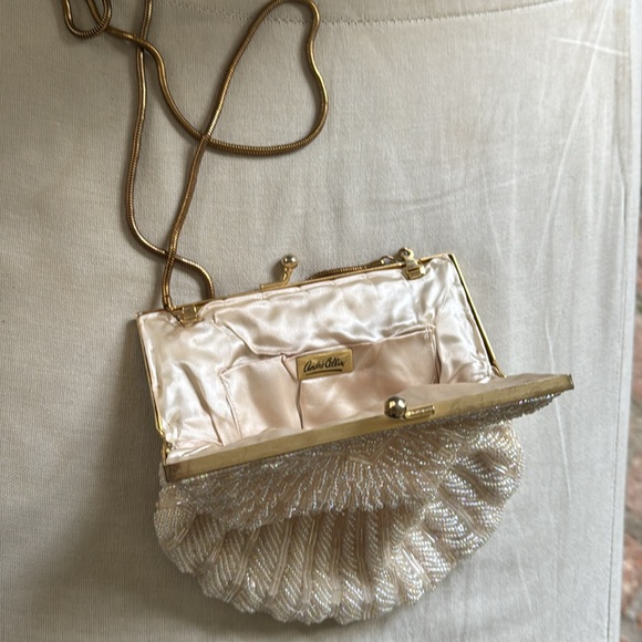 Women's beaded  elegant evening bag - Picture 4 of 4